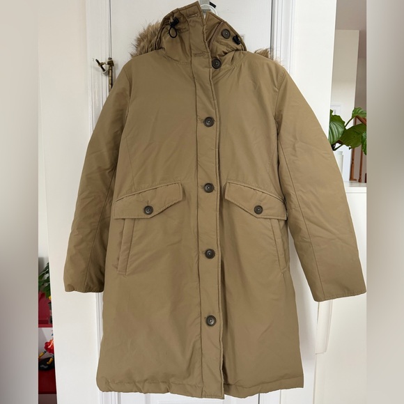 MUJI Down Puffer Long Coat Army GreenWomen’s MVery Good Condition